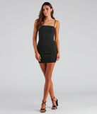 Denim Spirit Tie-Back Mini Dress is a trendy pick to create 2023 festival outfits, festival dresses, outfits for concerts or raves, and complete your best party outfits!