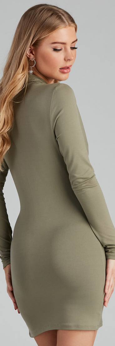 Day Dates Long Sleeve Button Down Dress for Homecoming 2022, Winter Formal Dances, Holiday Dress, Military Balls, Bridesmaids, Wedding Guests, and Prom