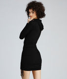 Sporty Babe Hooded Mini Dress