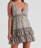 Summer Crush Floral Skater Dress