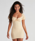 Summer Love Eyelet Mini Dress