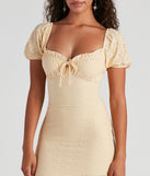 Summer Love Eyelet Mini Dress