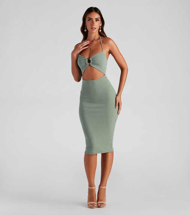 Beach Beauty Halter O-Ring Dress | Windsor Beach Beauty Halter O-Ring Dress | Windsor