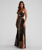 Island Hopping Tropical Maxi Dress creates the perfect spring wedding guest dress or cocktail attire with stylish details in the latest trends for 2023!