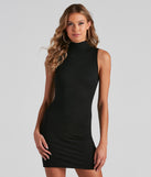 Mocktail Sleeveless Rib Knit Mini Dress is a trendy pick to create 2023 festival outfits, festival dresses, outfits for concerts or raves, and complete your best party outfits!