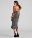 Call of The Wild Midi Slit Dress is a trendy pick to create 2023 festival outfits, festival dresses, outfits for concerts or raves, and complete your best party outfits!