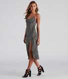 Call of The Wild Midi Slit Dress is a trendy pick to create 2023 festival outfits, festival dresses, outfits for concerts or raves, and complete your best party outfits!