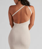 Weekend Plans Ribbed Knit Maxi Dress