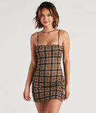 Cargo Without Plaid Short Dress