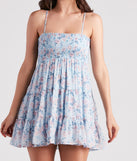 The Sunny Days Floral Chiffon Skater Dress is a casual dress for more than special occasions with a fitted or flowy silhouette and accents in the most recent trends!