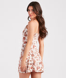 Fresh In Paisley Floral A-Line Dress