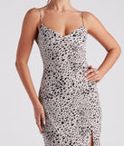 Fiercely Stylish Leopard Print Maxi Dress creates the perfect summer wedding guest dress or cocktail party dresss with stylish details in the latest trends for 2023!
