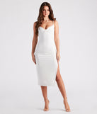 Effortless Romance V-Neck Midi Dress
