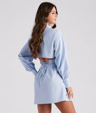 Perfectly Striped Shirt Skater Dress is a trendy pick to create 2023 festival outfits, festival dresses, outfits for concerts or raves, and complete your best party outfits!