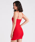 Casual Fave Ribbed Knit Mini Dress