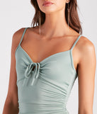 Follow The Sun Sweetheart Mini Dress