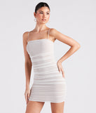 Bold Impressions Ruched Mini Dress
