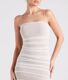 Bold Impressions Ruched Mini Dress
