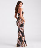 Vacay Babe Tropical Print Maxi Dress