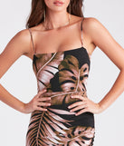 Vacay Babe Tropical Print Maxi Dress