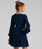 Flirty And Flowy Woven Mini Dress