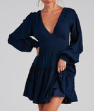 Flirty And Flowy Woven Mini Dress
