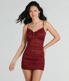The Flirty In Floral Sweetheart Bodycon Mini Dress is a mini dress that will make a statement with its short hemline and on-trend details to have you ready for any event!