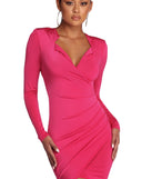 You’ll make a statement in Gorgeous And Glowing Mini Dress as an NYE club dress, a tight dress for holiday parties, sexy clubwear, or a sultry bodycon dress for that fitted silhouette.