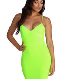 Lace Up In Neon Mini Dress is a trendy pick to create 2023 festival outfits, festival dresses, outfits for concerts or raves, and complete your best party outfits!