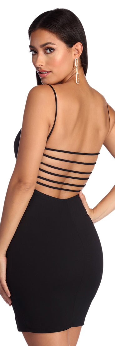 You’ll make a statement in Now You See Me Mini Dress as an NYE club dress, a tight dress for holiday parties, sexy clubwear, or a sultry bodycon dress for that fitted silhouette.