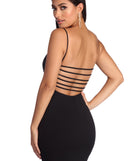 You’ll make a statement in Now You See Me Mini Dress as an NYE club dress, a tight dress for holiday parties, sexy clubwear, or a sultry bodycon dress for that fitted silhouette.
