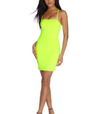 Light Up The Night Neon Dress is a trendy pick to create 2023 festival outfits, festival dresses, outfits for concerts or raves, and complete your best party outfits!