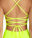 Light Up The Night Neon Dress is a trendy pick to create 2023 festival outfits, festival dresses, outfits for concerts or raves, and complete your best party outfits!