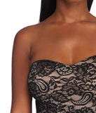 Sweet In Lace Midi Dress is the perfect Homecoming look pick with on-trend details to make the 2023 HOCO dance your most memorable event yet!
