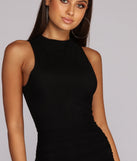 Ruche Hour Sleeveless Mini Dress