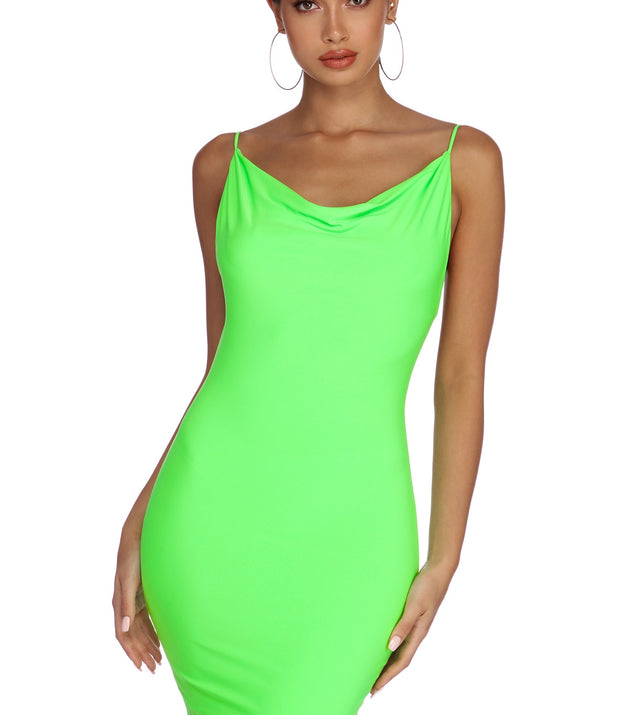 Living For The Night Neon Dress