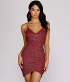 Sparkle Motion Glitter Mini Dress is the perfect Homecoming look pick with on-trend details to make the 2023 HOCO dance your most memorable event yet!