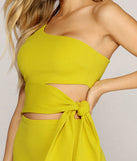 Don't Waist My Tie Mini Dress