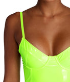 Effortlessly Electric Neon Mini Dress