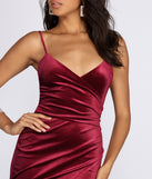 Wrapped In Velvet Mini Dress is the perfect Homecoming look pick with on-trend details to make the 2023 HOCO dance your most memorable event yet!