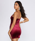 Wrapped In Velvet Mini Dress is the perfect Homecoming look pick with on-trend details to make the 2023 HOCO dance your most memorable event yet!