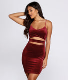 You’ll make a statement in Visions Of Velvet Mini Dress as an NYE club dress, a tight dress for holiday parties, sexy clubwear, or a sultry bodycon dress for that fitted silhouette.