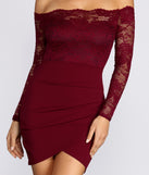 All That Lace Mini Dress is the perfect Homecoming look pick with on-trend details to make the 2023 HOCO dance your most memorable event yet!