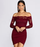 All That Lace Mini Dress is the perfect Homecoming look pick with on-trend details to make the 2023 HOCO dance your most memorable event yet!