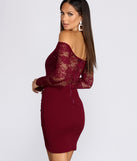 All That Lace Mini Dress is the perfect Homecoming look pick with on-trend details to make the 2023 HOCO dance your most memorable event yet!