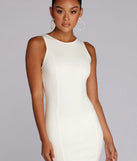 Cross Purposes Open Back Dress