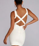 Cross Purposes Open Back Dress