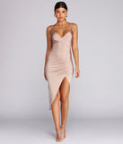 Sweet And Sultry Midi Dress is the perfect Homecoming look pick with on-trend details to make the 2023 HOCO dance your most memorable event yet!