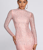 Dazzle Queen Heat Stone Mini Dress is the perfect Homecoming look pick with on-trend details to make the 2023 HOCO dance your most memorable event yet!
