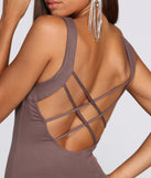 Curve Crush Cross-Back Dress